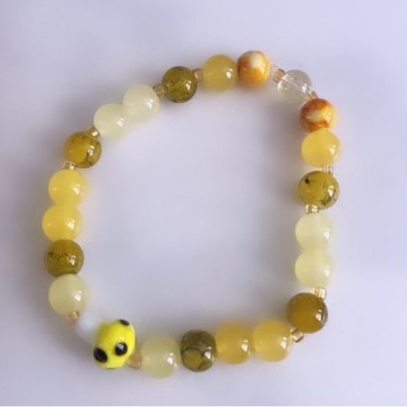 Yellow Mushroom  Bracelet - Picture 3 of 4